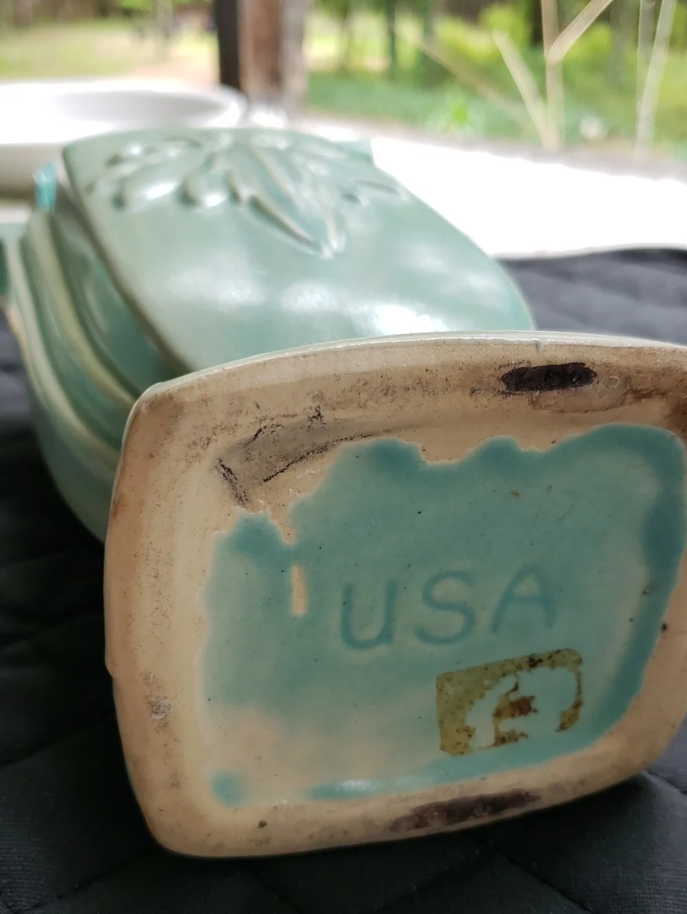 MCM USA 9in Potery Vase